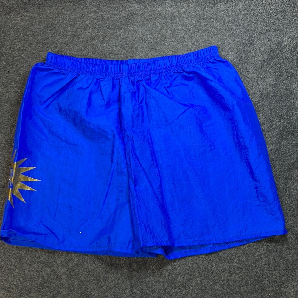 Parachute Nylon Boxer Warmup “STAR” Shorts M/8-10 NWOT